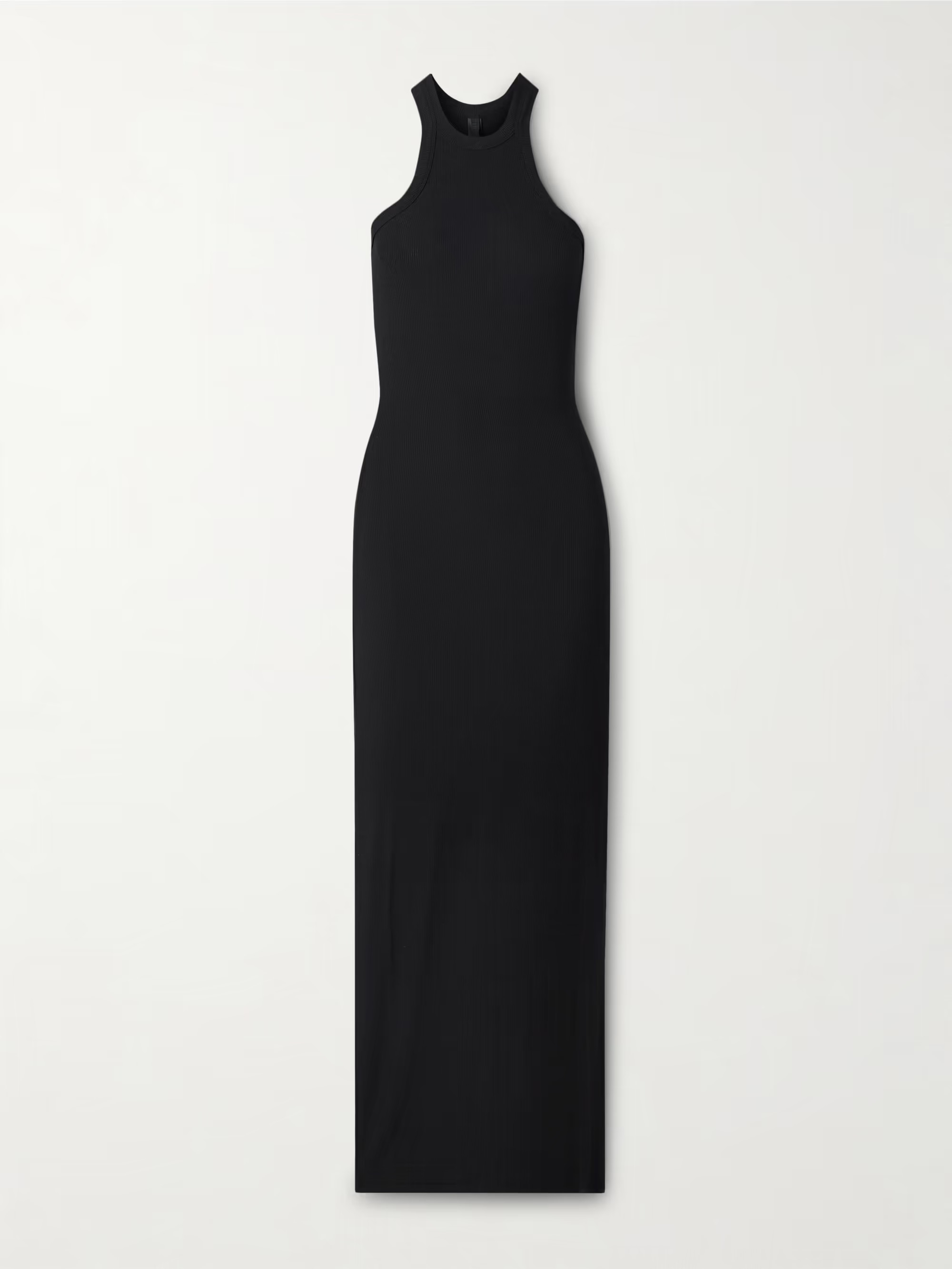 Soft Lounge Long Tank Dress – Onyx – Maxikleid aus geripptem Stretch-Modal | NET-A-PORTER (UK & EU)