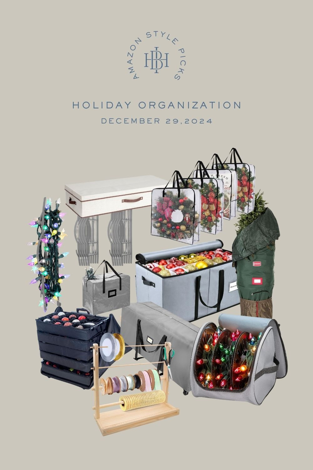 Some things from Amazon that make taking down the holiday decor so much easier!  

 #LTKSeasonal #LTKHome #LTKFamily