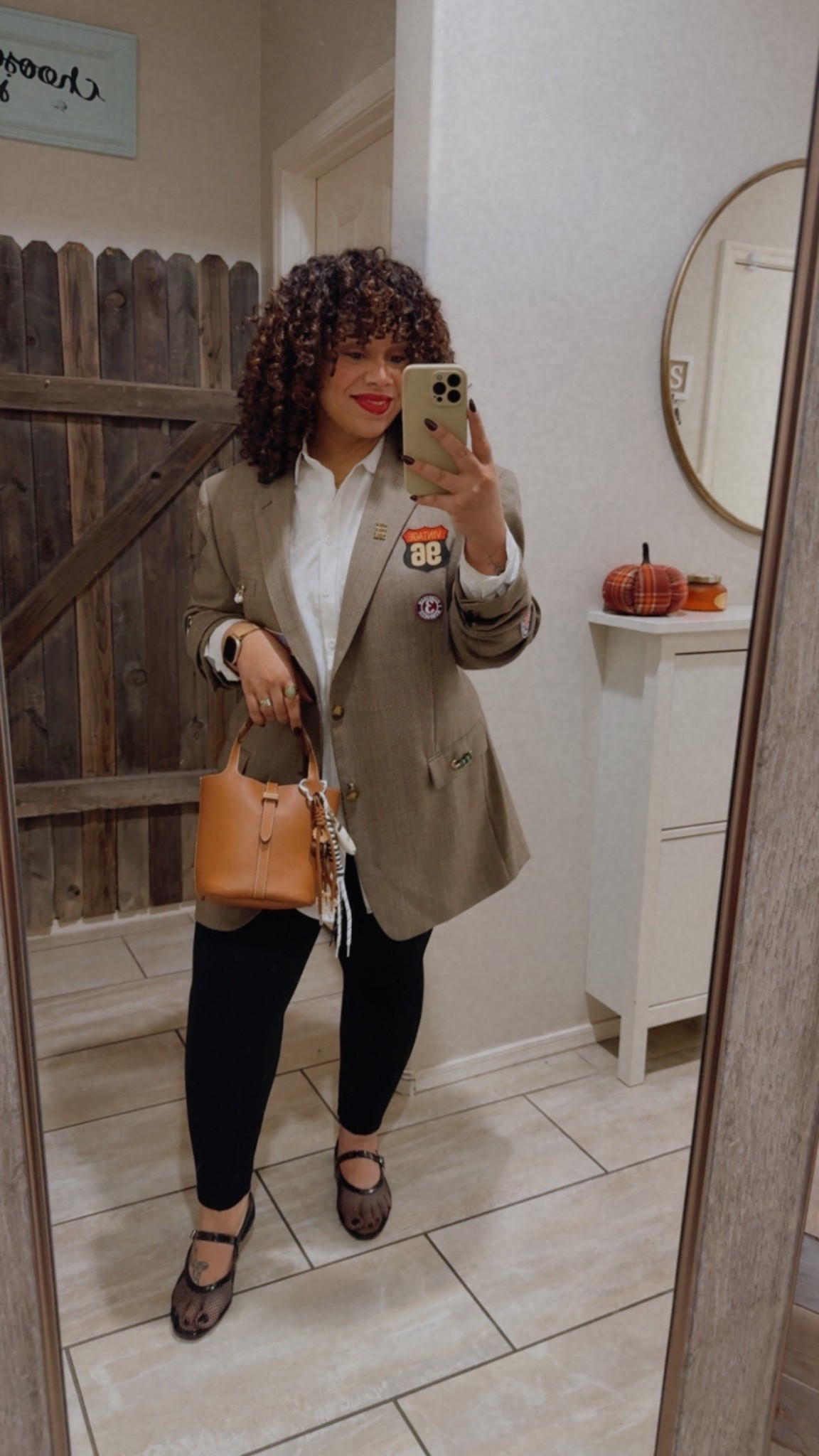 My go to white button up. It’s flowy and hardly wrinkles. I have it in 3 sizes L-XXL depending on the fit of look I’m going for. Wearing XXL here. 