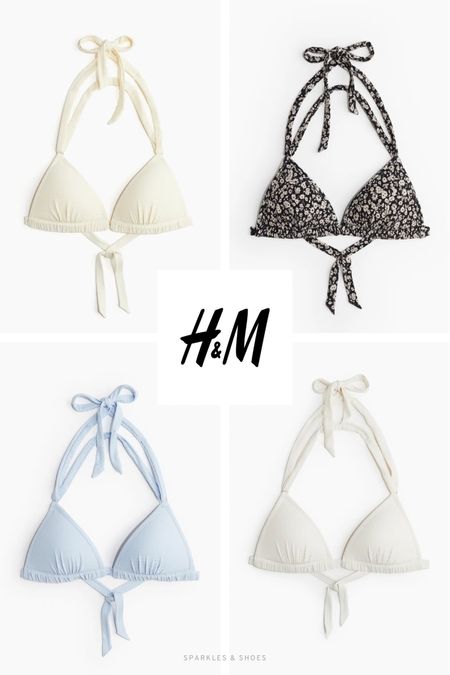 Summer time chic with the Push-up Triangle Bikini Top  Now on sale for only $21 at H&M - plus it comes in four colours! #hm #bikini #triangletop


#LTKFindsUnder50 #LTKSwim