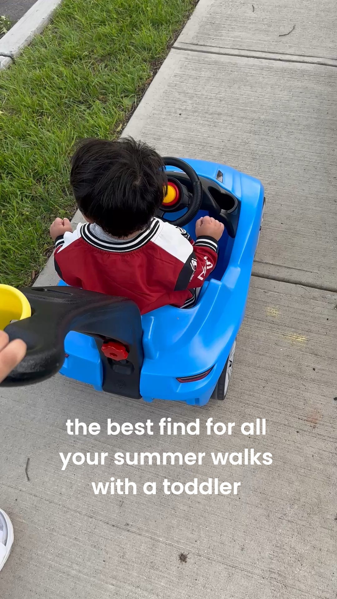 This car is the funnest find for all of our spring and summer walks. My baby is 12 months and he loves it soooo much. We take the longest walks and he acts like he’s driving. So so fun!!!!!
I got mine from Target but I linked from different retailers and different colors too!! There’s even a double one of you have two kiddos 🖤

//toys, toddler toys, toddler finds 

#LTKSummerEdit #LTKBaby #LTKKids
