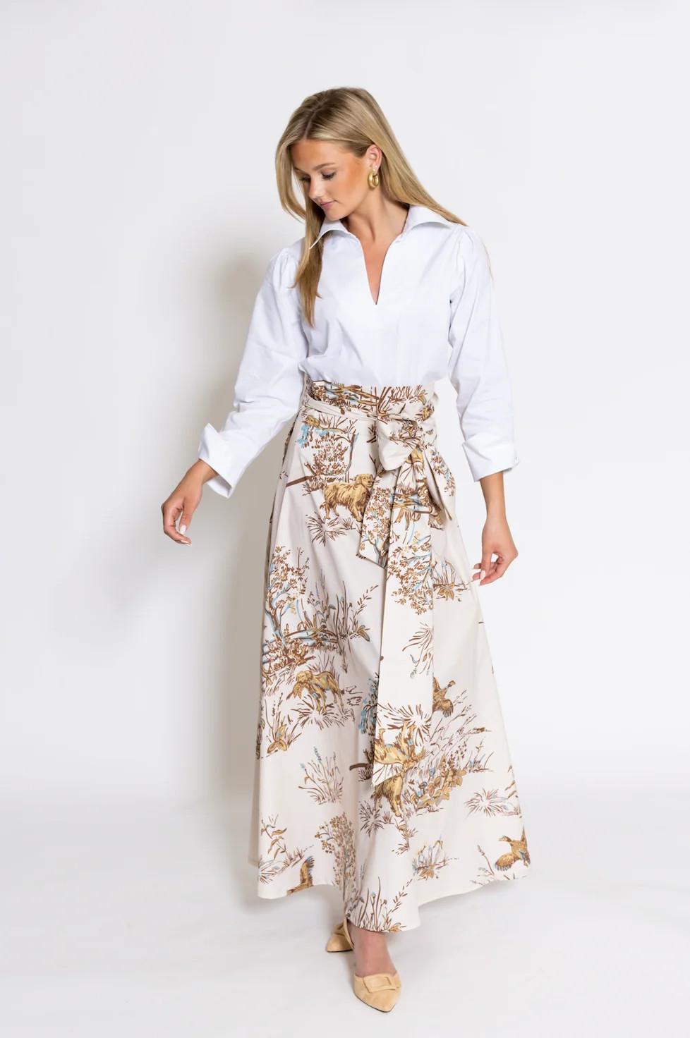 Maple Field & Feather\u00a9 Brady Wrap Maxi Skirt | House Of MBR