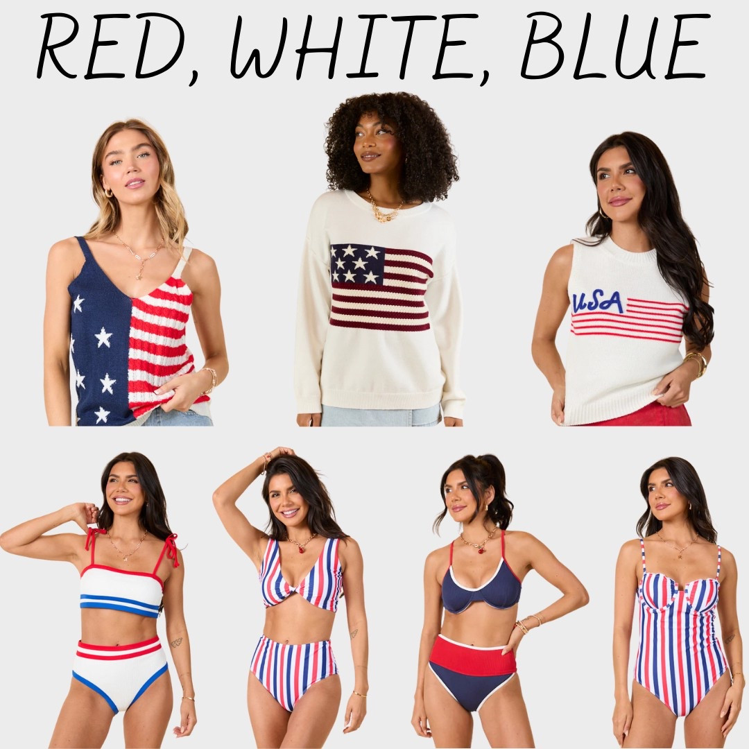 Labor Day. July fourth. Memorial Day. 

#LTKFindsUnder50 #LTKSeasonal #LTKSwim