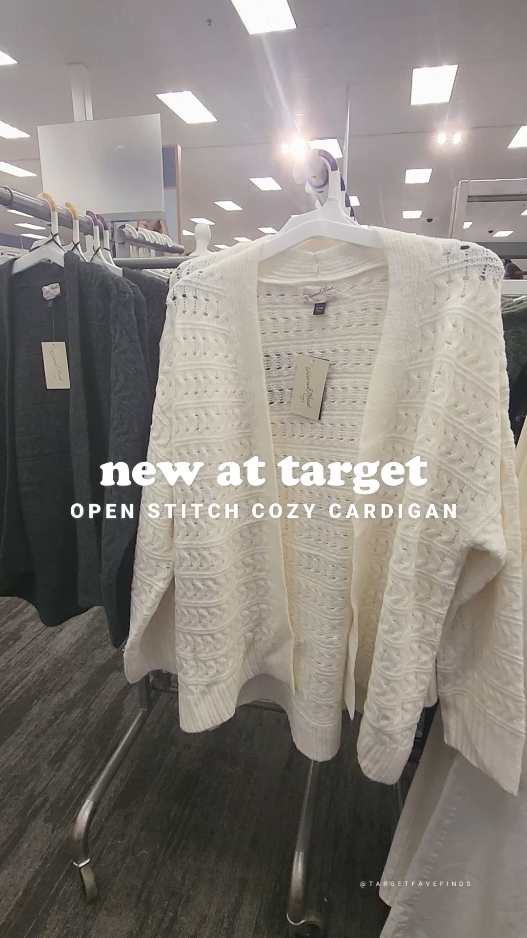 This open-stitch cardigan is giving main character at home energy ☕🕯️

Only 2 colors, but both are perfect neutrals. 6K+ people already grabbed it this month — for good reason.

Size up for that extra blanket-level cozy 🤎

#targetfinds #falllayers #cozyneutralmoment #ltkfallfashion 

 #LTKTall #LTKFindsUnder50 #LTKStyleTip