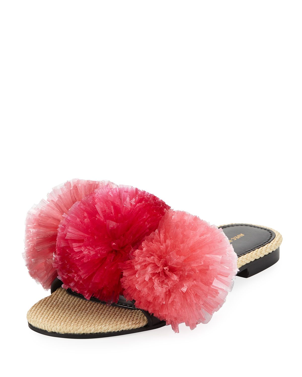 Bora Bora Pompom Slipper Sandal | Bergdorf Goodman