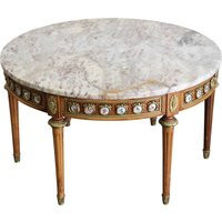 Antique French Marble Top Coffee Table | Etsy (US)