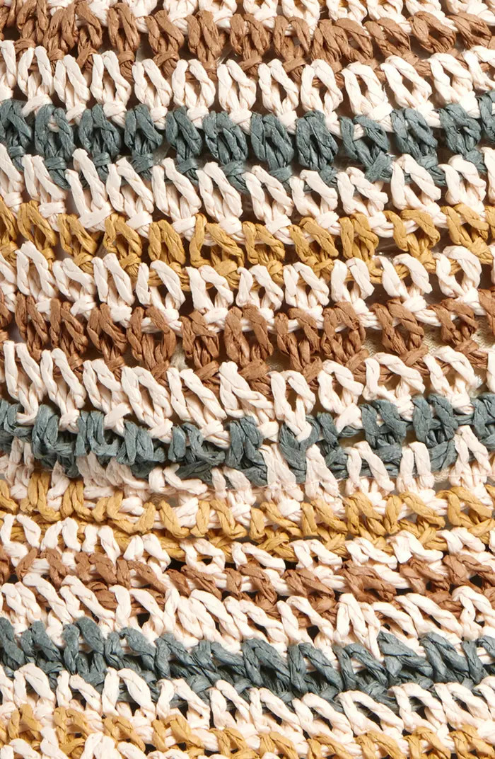 Stripe Crochet Bucket Hat | Nordstrom