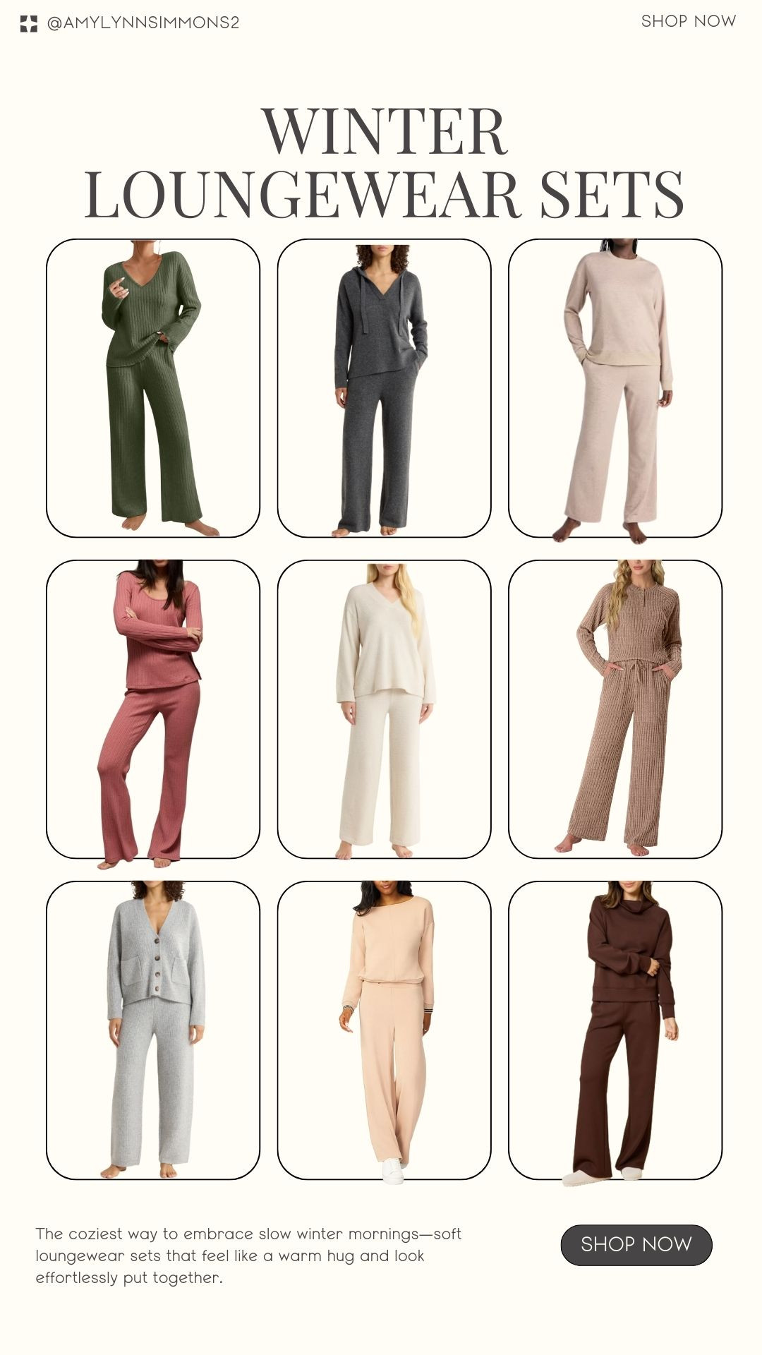Winter Loungewear Sets #winter #winterfashion #loungewear #pajamas  

 #LTKgrwm #LTKSeasonal