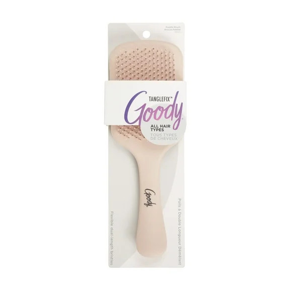 Tanglefix Paddle Brush Pink 1Ct Flexible Bristles, All Hair Types | Walmart (US)