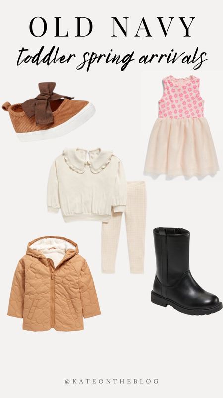 Old Navy toddler spring new arrivals! Love the shoes and boots! 

#LTKSeasonal #LTKbaby #LTKkids