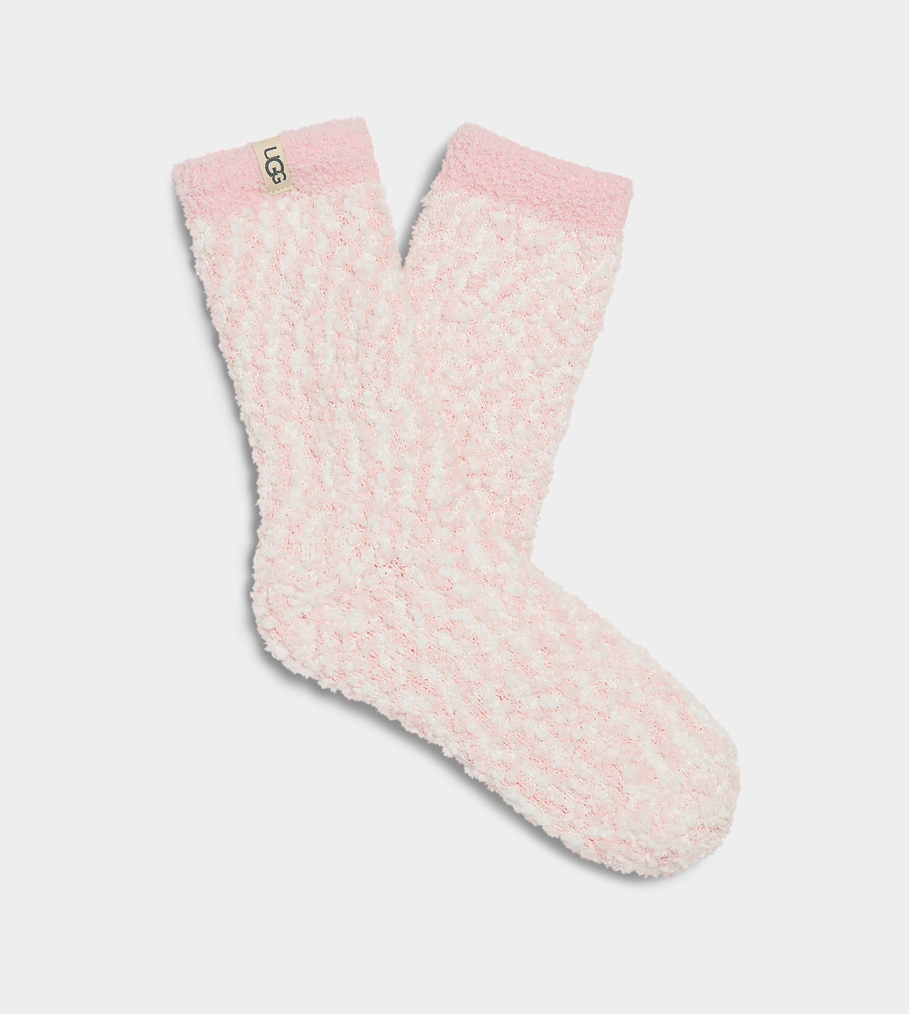 UGG Women's Cozy Chenille Sock Sheepskin Socks in Pink | UGG (US)