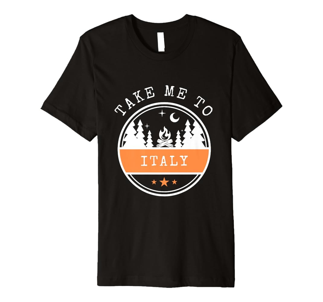 Take Me To Italy Vacation travel Italy Premium T-Shirt Italy trip Amalfi coast Positano Outfit Ideas | Amazon (US)