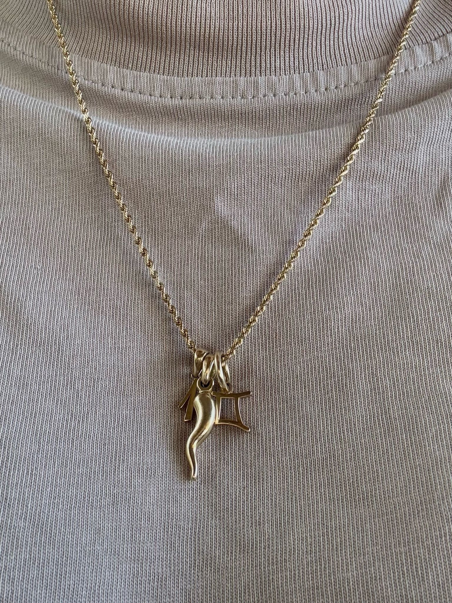 14K Gold Charm Necklace ✨ 

Kinn Jewelry | Kinn Studio Jewelry | Kinn Necklace | Kinn Charm Necklace | Italian Horn Necklace | Italian Horn Charm Necklace | Gemini Charm Necklace | Zodiac Sign Charm Necklace | Number Charm Necklace | 

#LTKMostLoved #LTKStyleTip