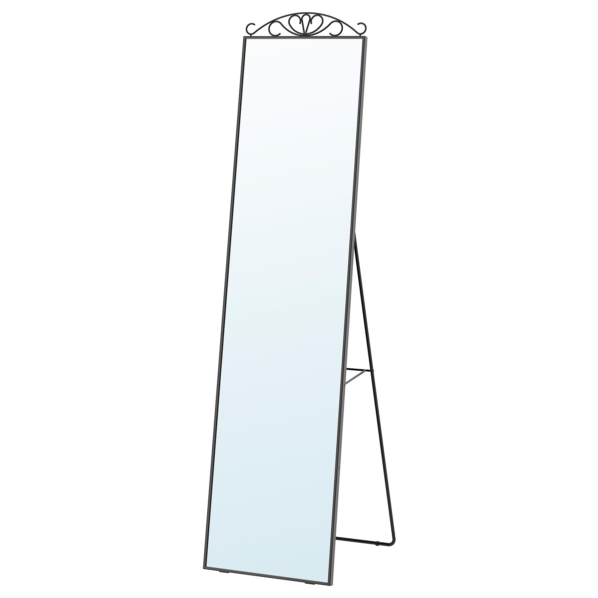 KARMSUND Standspiegel, schwarz, 40x167 cm - IKEA Deutschland | IKEA (DE)