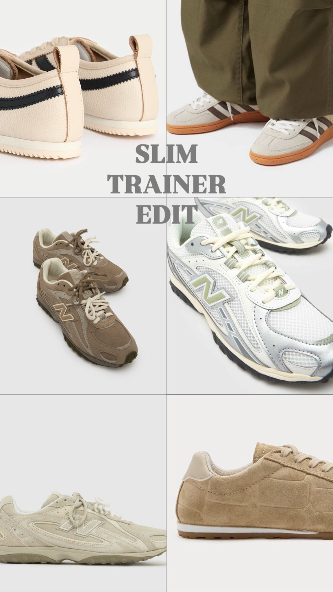 Slimmer profile trainers 
New balance 240l
Suede trainers
Yellow trainers

#LTKootd #LTKgrwm #LTKSeasonal