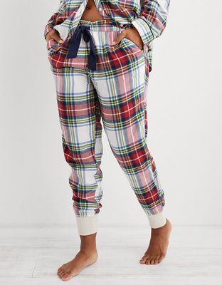 Aerie Flannel Pajama Jogger | American Eagle Outfitters (US & CA)