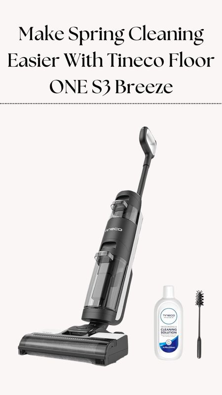 Tineco S3 Breeze! 
Make cleaning easier.
2in1 vacuum & mop.

#LTKhome #LTKGiftGuide #LTKU