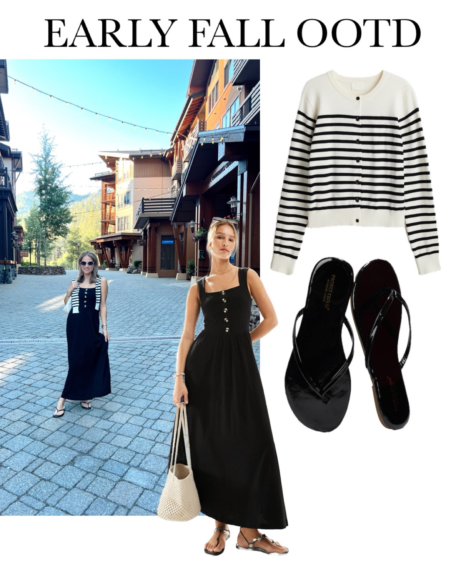 Early fall ootd 

Amazon finds. Maxi dress. Black and white. H&M cardigan. Sale  

#LTKFallSale #LTKOver40 #LTKFindsUnder50