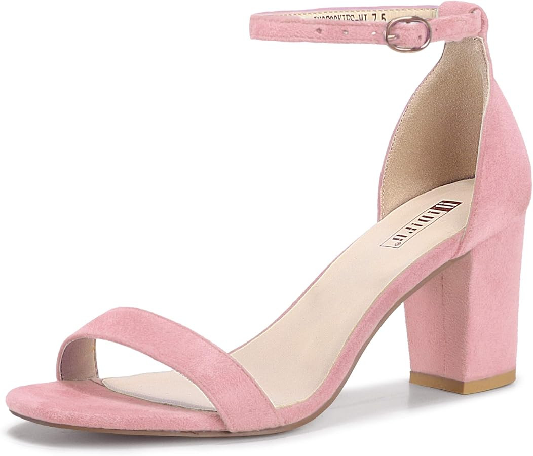 IDIFU Women's 3 Inch Heel Sandals for Women | Amazon (US)