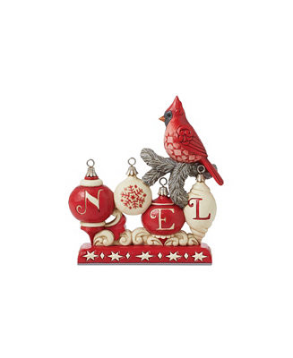 Jim Shore Nordic Noel Cardinal Figurine - Macy's | Macy's