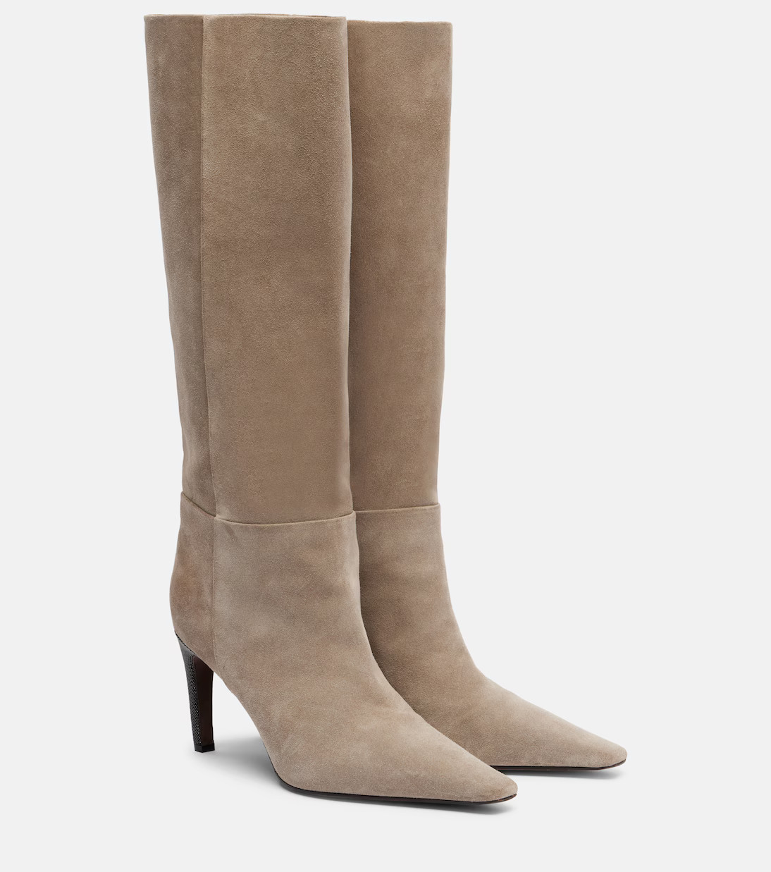 Monili suede knee-high boots | Mytheresa (UK)