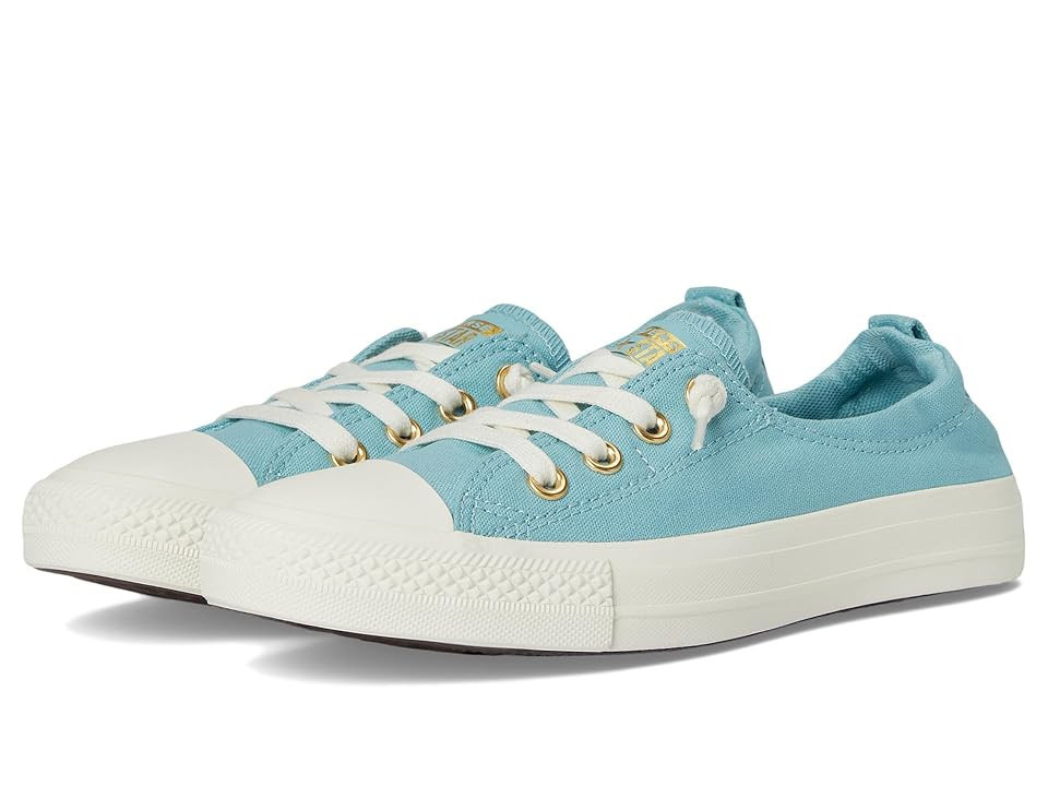 Converse Chuck Taylor All Star Shoreline Slip-On Sneaker Women's Cold Weather Boots Vernal Pool/Egret/Gold : 9.5 M, Canvas | Zappos