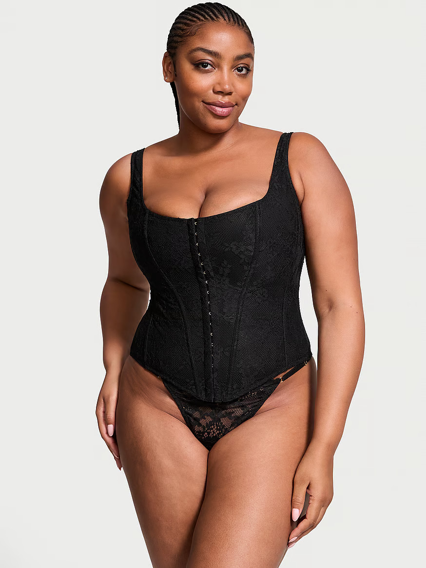 Classic Lace Corset Set | Victoria's Secret (US / CA )