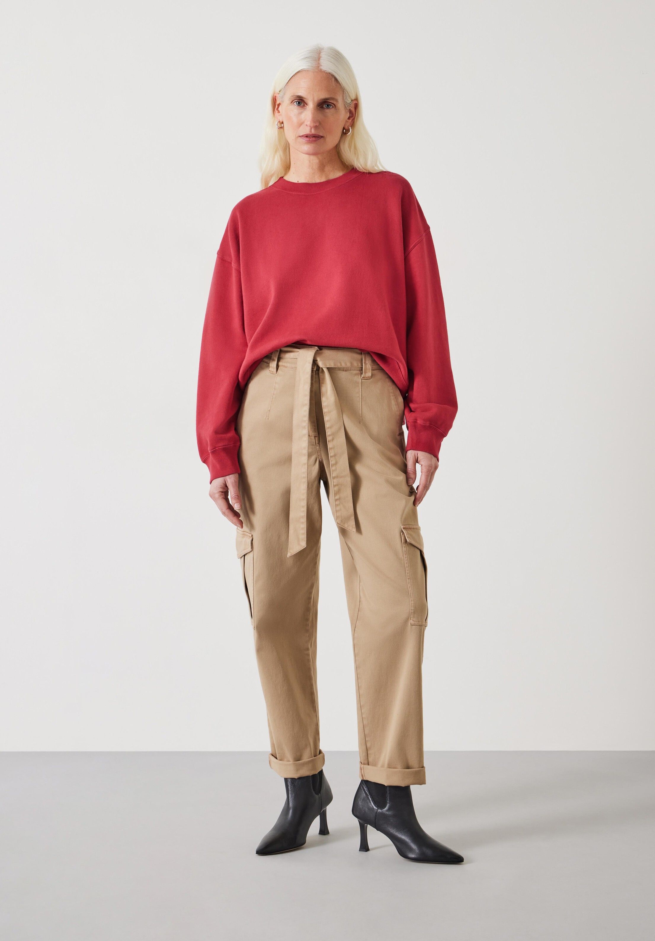 High Waist Belted Trousers | Hush UK