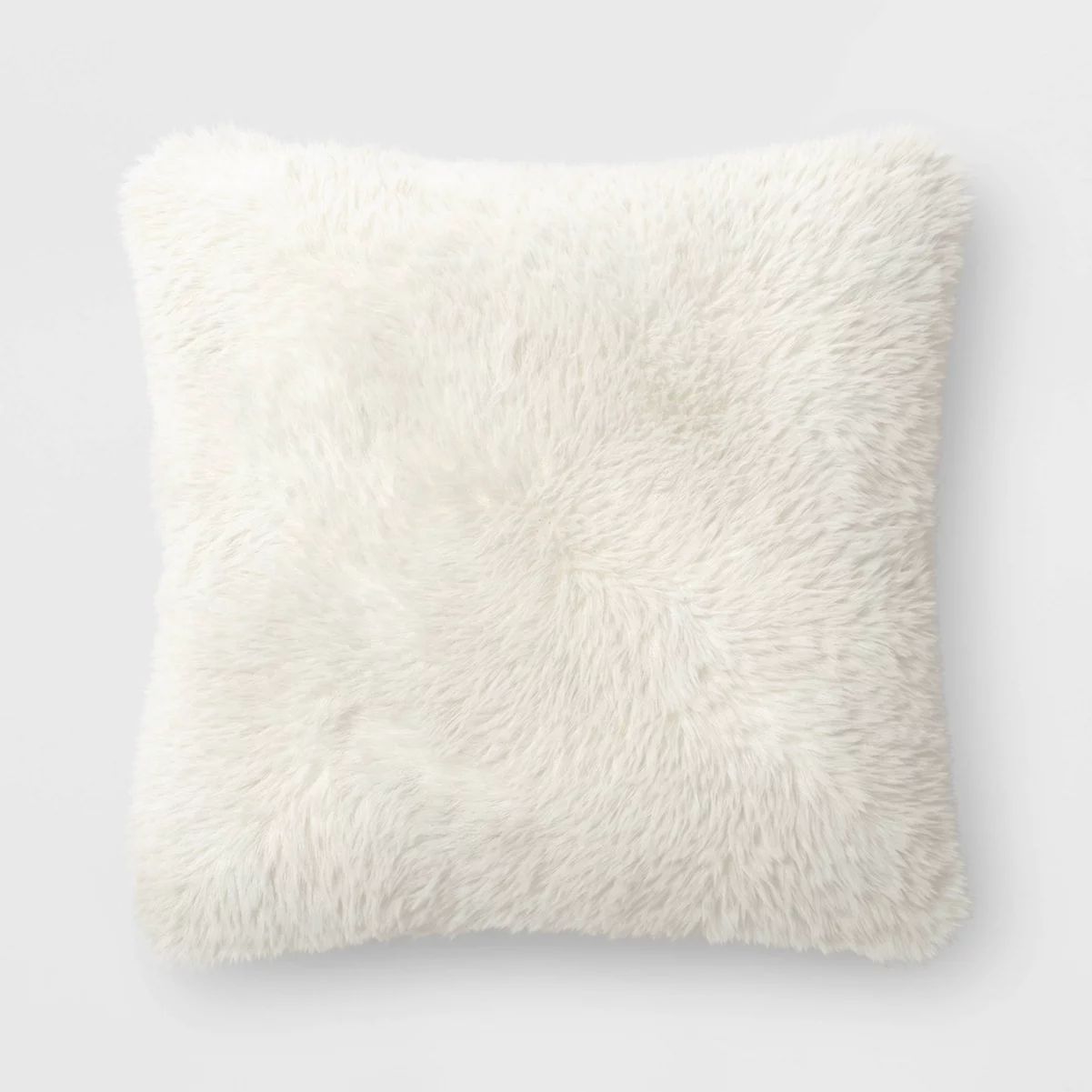 Tipped Long Faux Fur Throw Pillow - Threshold™ | Target