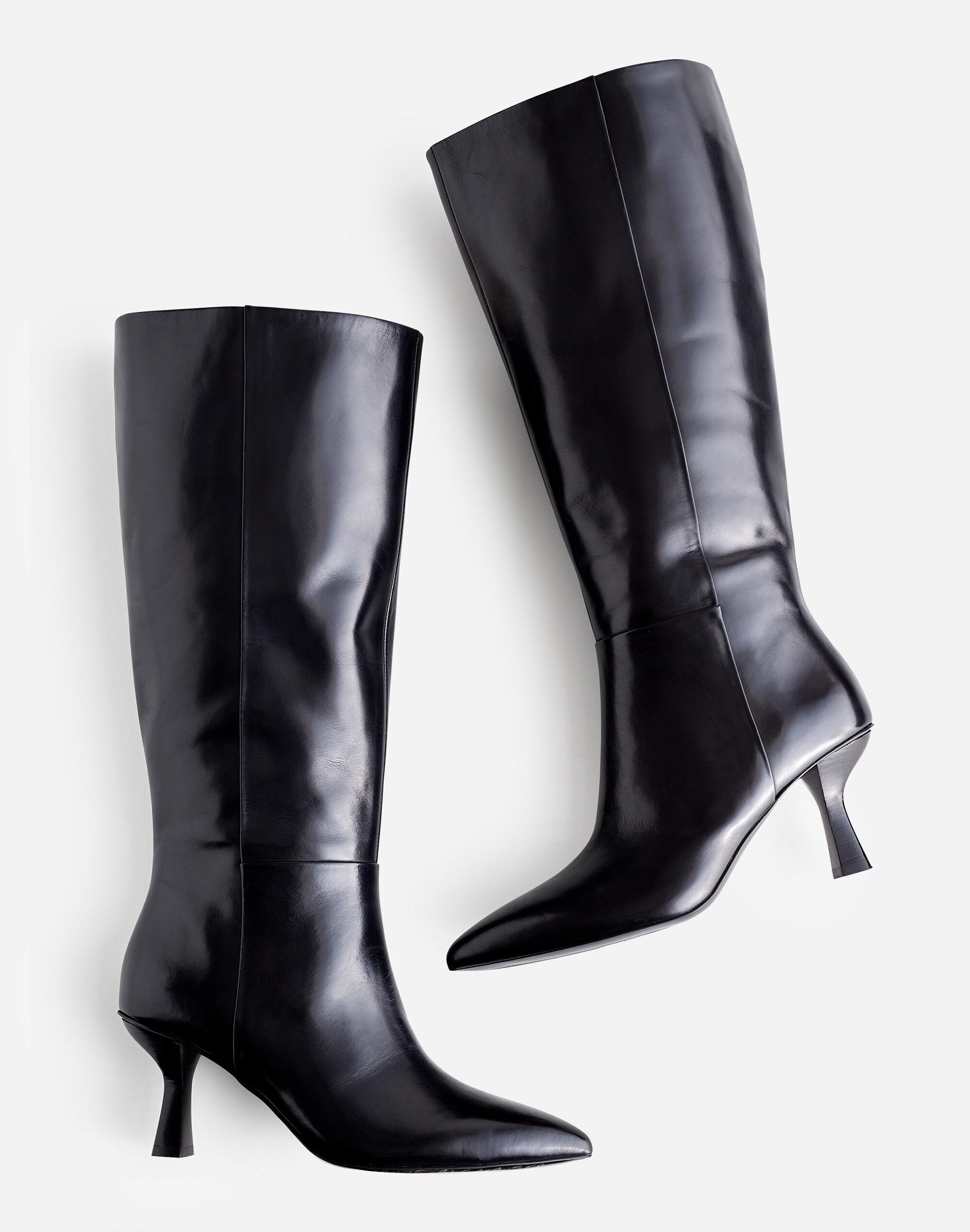 The Justine Knee Boot with Extended Calf | Madewell | Madewell