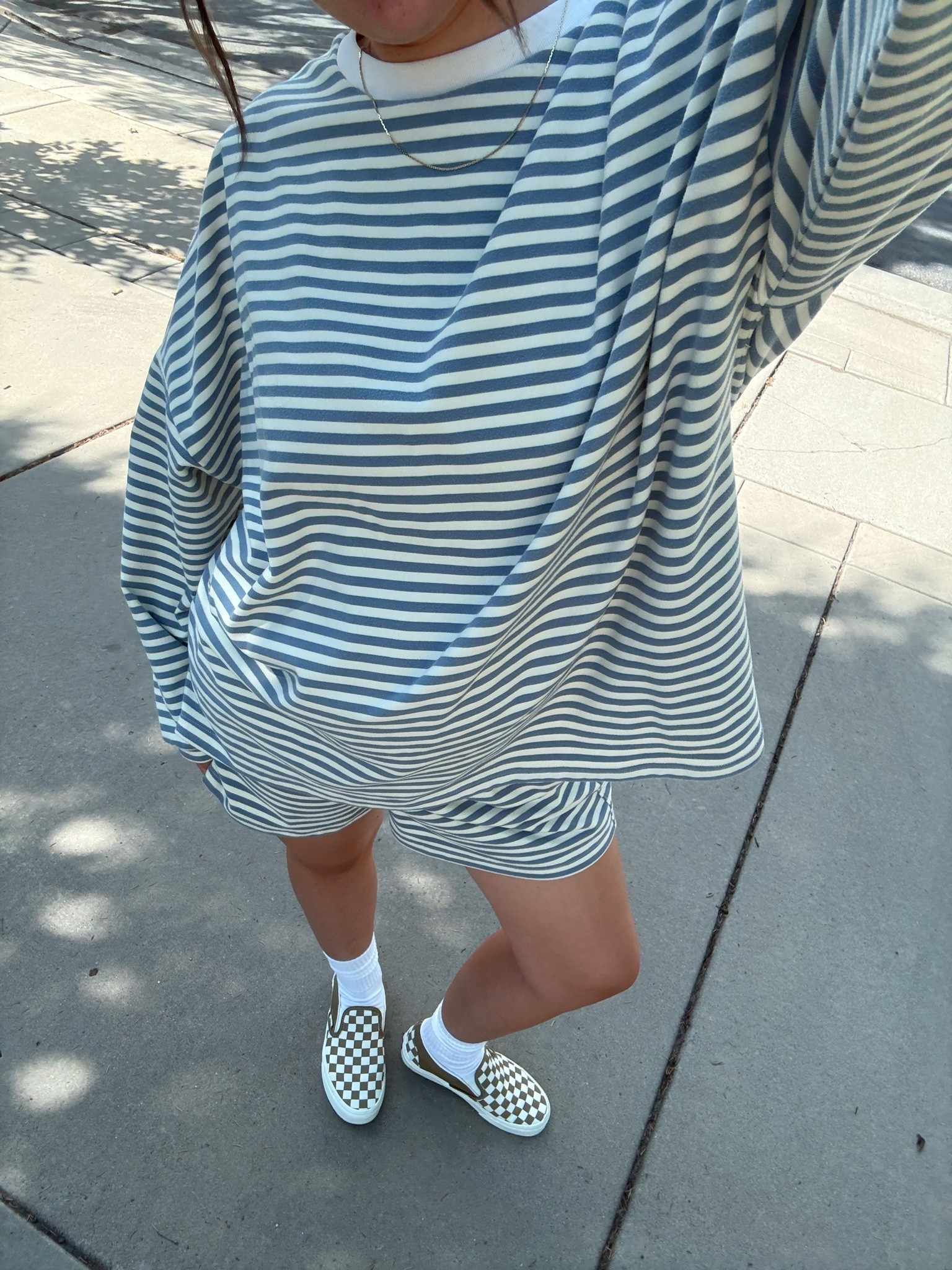 Pattern mixing! 💚ing these vans for early fall

#LTKmomlife #LTKSeasonal
