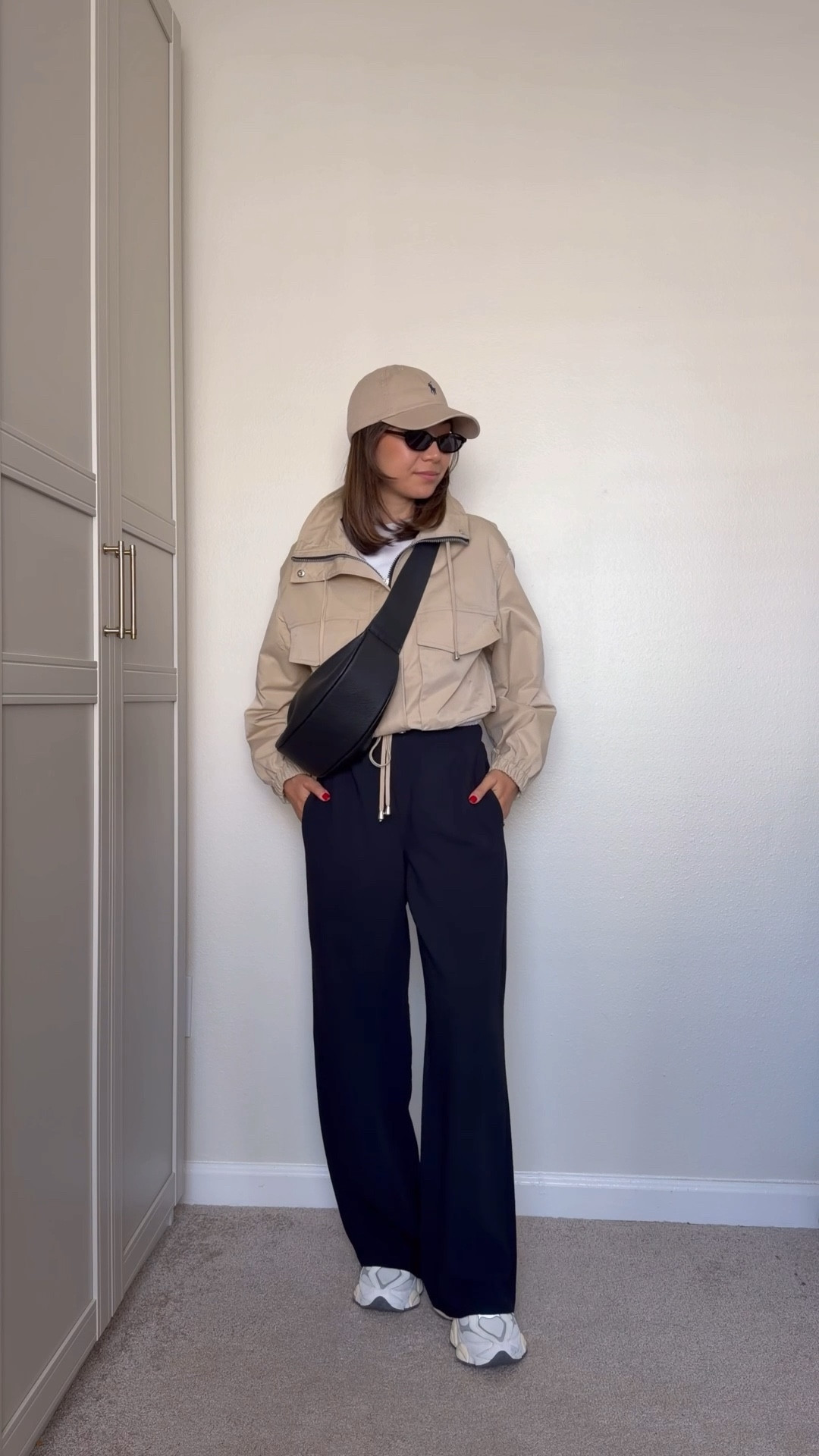Spring jacket styled 2 ways 

Amazon jacket — sized up to medium 
BR jeans — size 25 
Aritzia lodge pants — xs in regular (I’m 5’4”) 
Amazon crossbody 
Amazon purse 
New balance sneakers 
Steve Madden dusty booties 

#LTKootd #LTKSeasonal