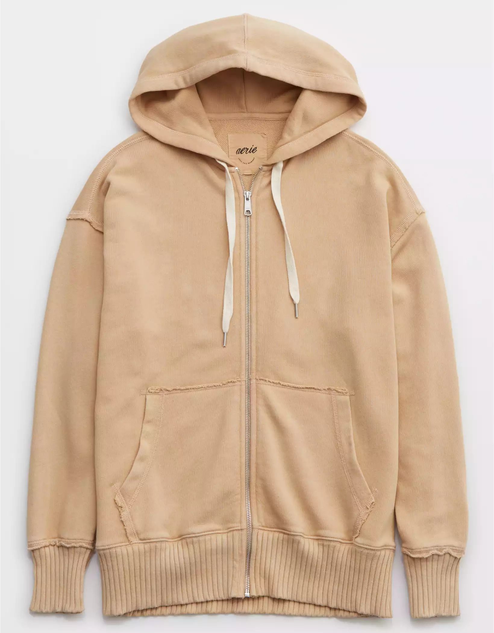 Aerie Down-to-Earth Full Zip Hoodie | Aerie