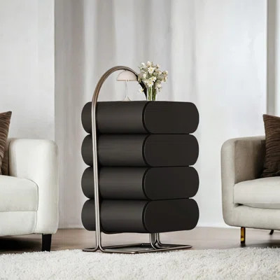 Modern Simple Black Accent Cabinet Accent Chest | Wayfair North America