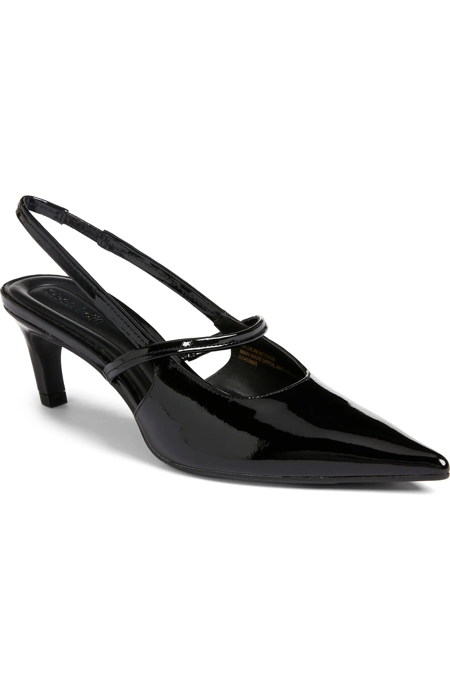 Sophia Pointed Toe Slingback Pump (Women) | Nordstrom