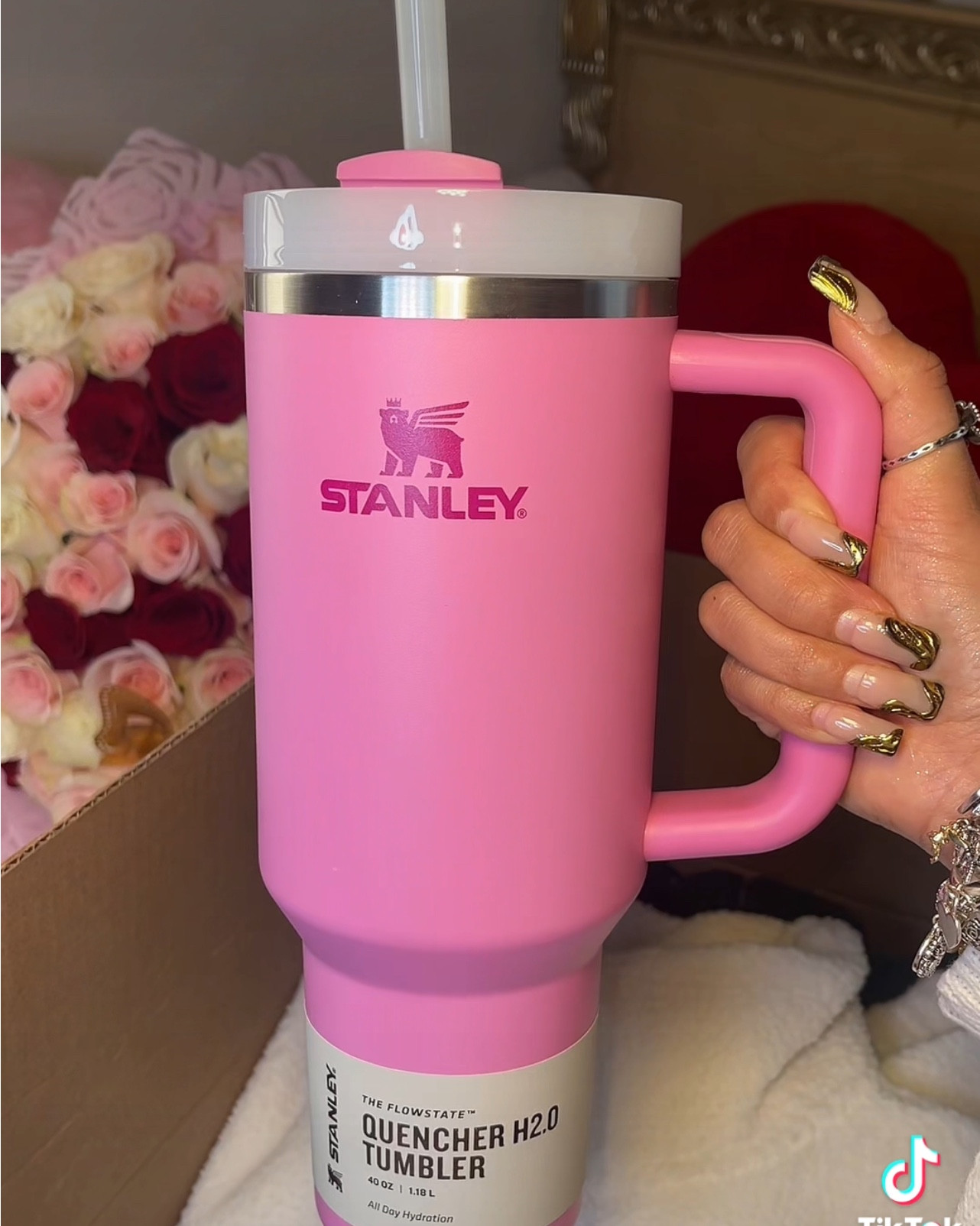 PEONY PINK STANLEY CUP 🎀💕🩰 she is stunning😍 #stanleycup #peonypink

#LTKGiftGuide #LTKActive #LTKU
