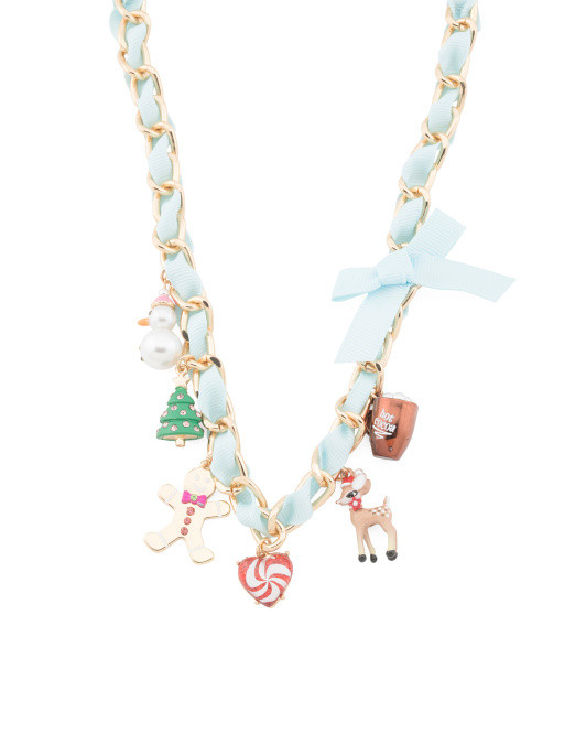 Holiday Charm Necklace | TJ Maxx