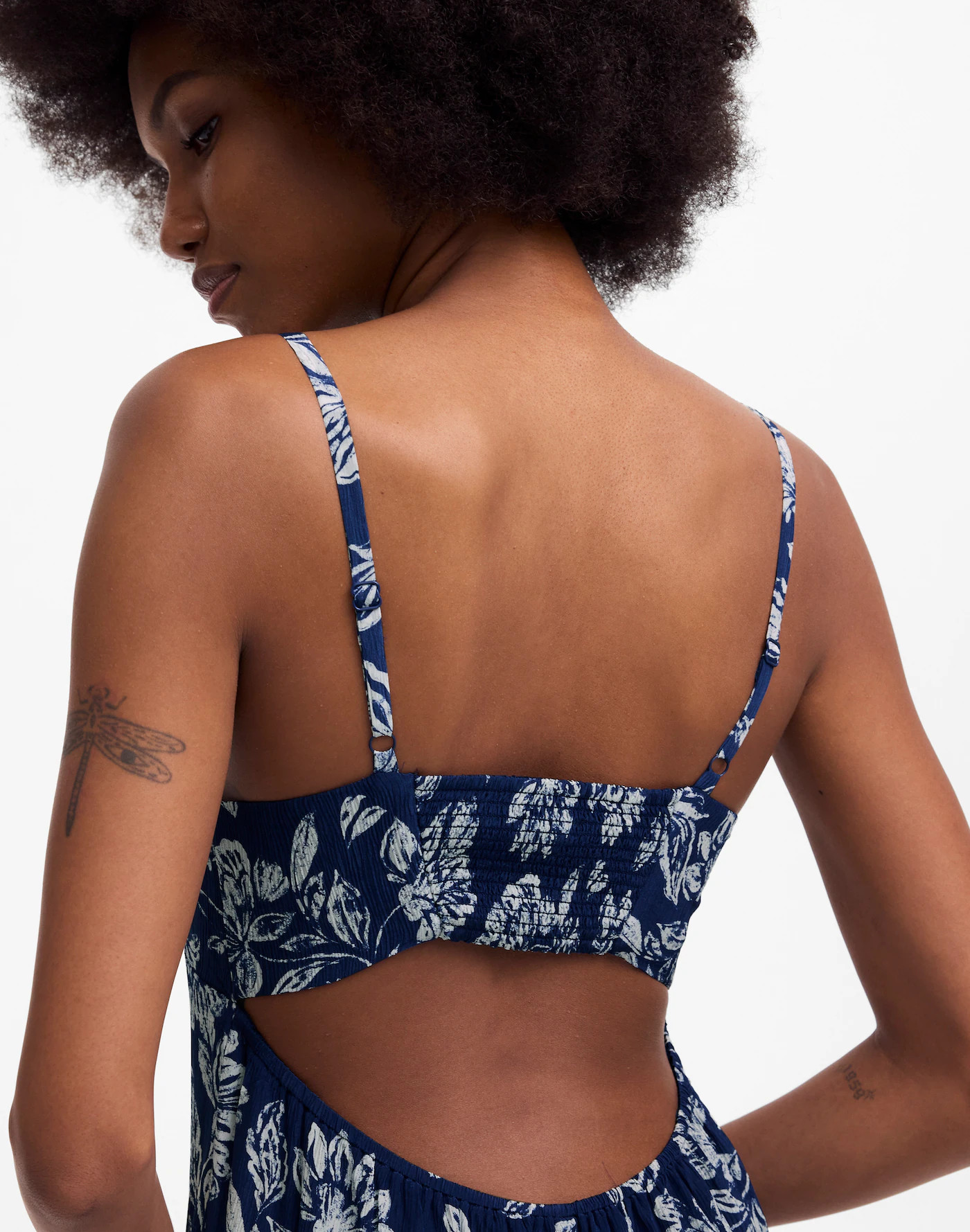 Textured Maxi Slip Dress in Floral | Madewell