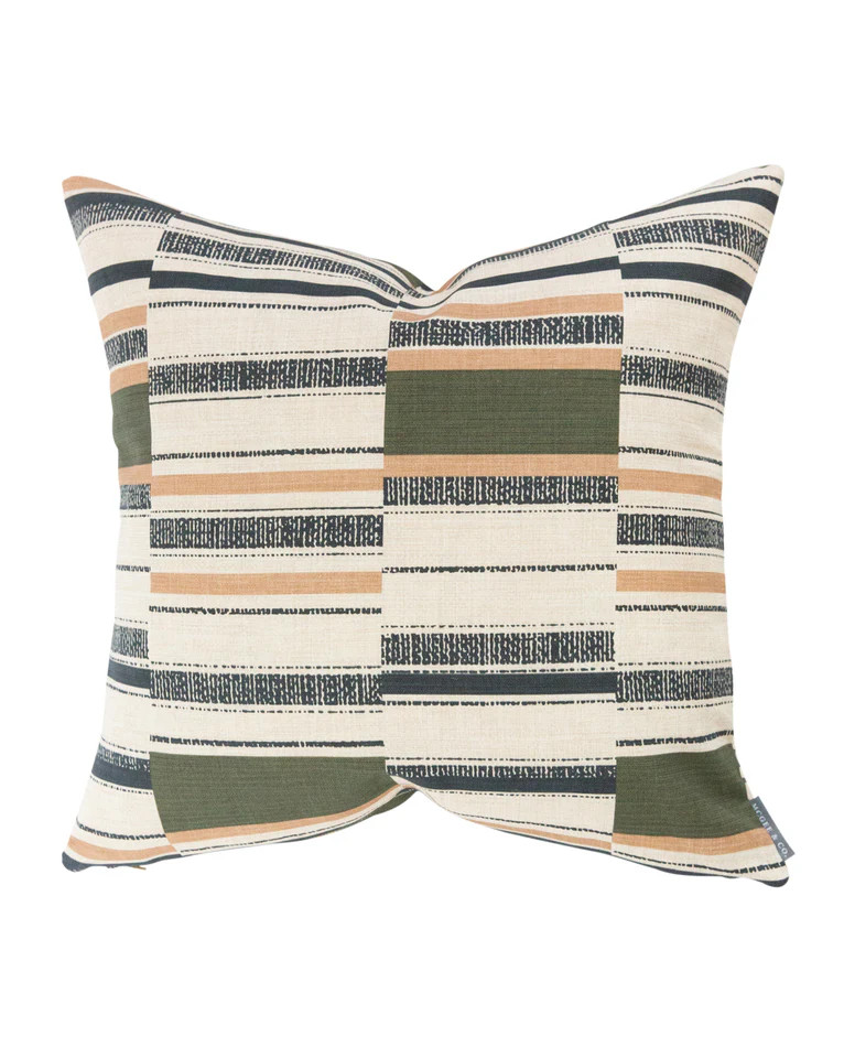 Keegan Mixed Stripe Pillow Cover | McGee & Co.