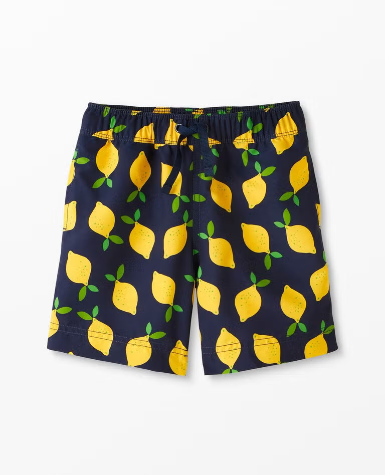 Recycled Print Swim Trunks | Hanna Andersson