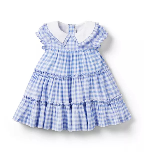 Baby Gingham Collared Dress | Janie and Jack