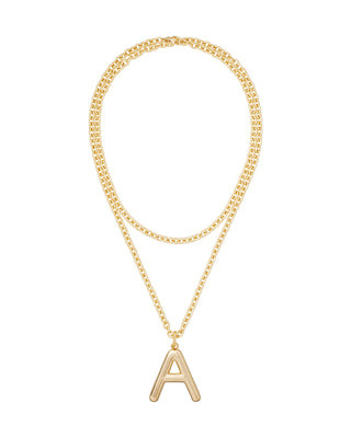 The Very Big Puffy Initial Necklace | Roxanne Assoulin