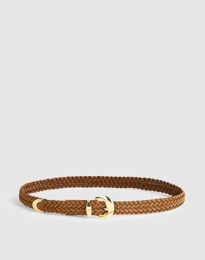 Domed-Buckle Wide Belt | Madewell