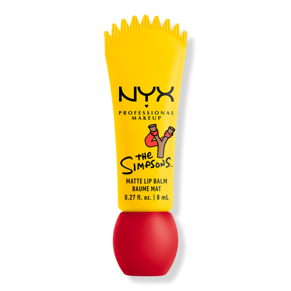NYX Professional Makeup Simpsons Collab Smushy Matte Lip Balm - Rebel Red - Rebel Red | Ulta