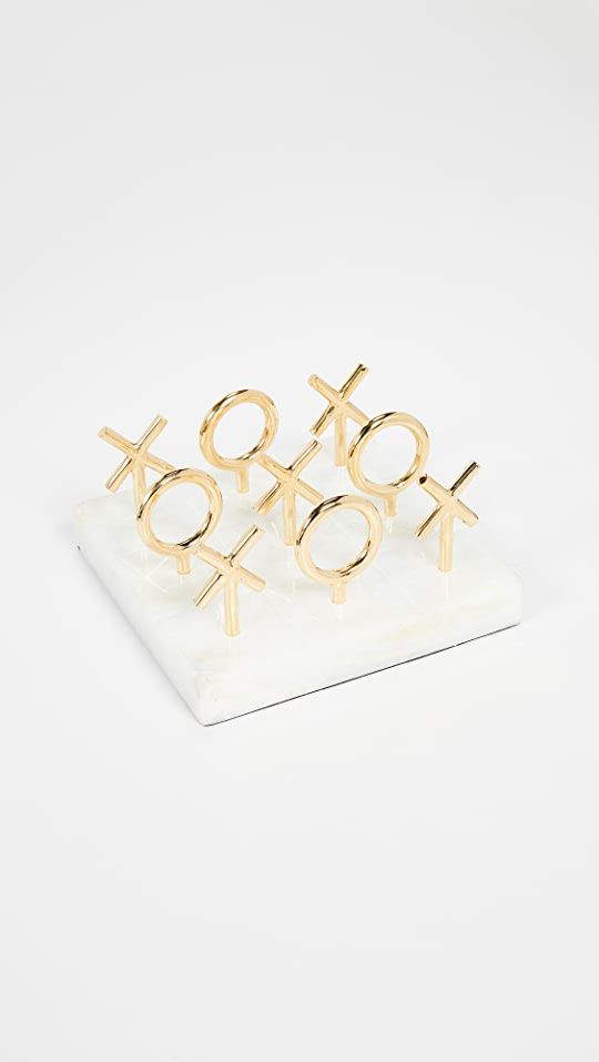 Brass Tic Tac Toe Game | Shopbop