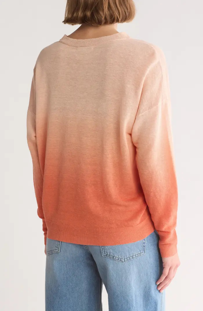 Madewell Morton Ombré Printed Pullover Sweater | Nordstromrack | Nordstrom Rack