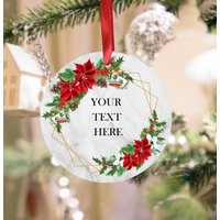 Personalized Your Own Ornament Christmas Keepsake, Ornament, Custom Ornament | Etsy (US)