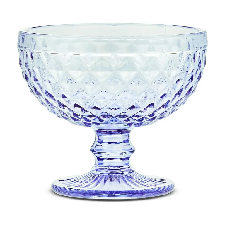 Bridgerton Stemmed Glass Cup, Purple | Walmart (US)