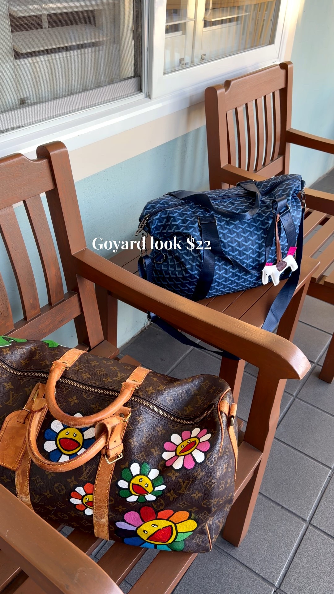 Goyard look, Amazon price! I bought this overnight bag for Anthony. We used it this past weekend. It’s kind of like a duffel material like you would see in a gym bag. We own it in blue but they also have it in green.

#LTKFindsUnder50 #LTKItBag #LTKMens