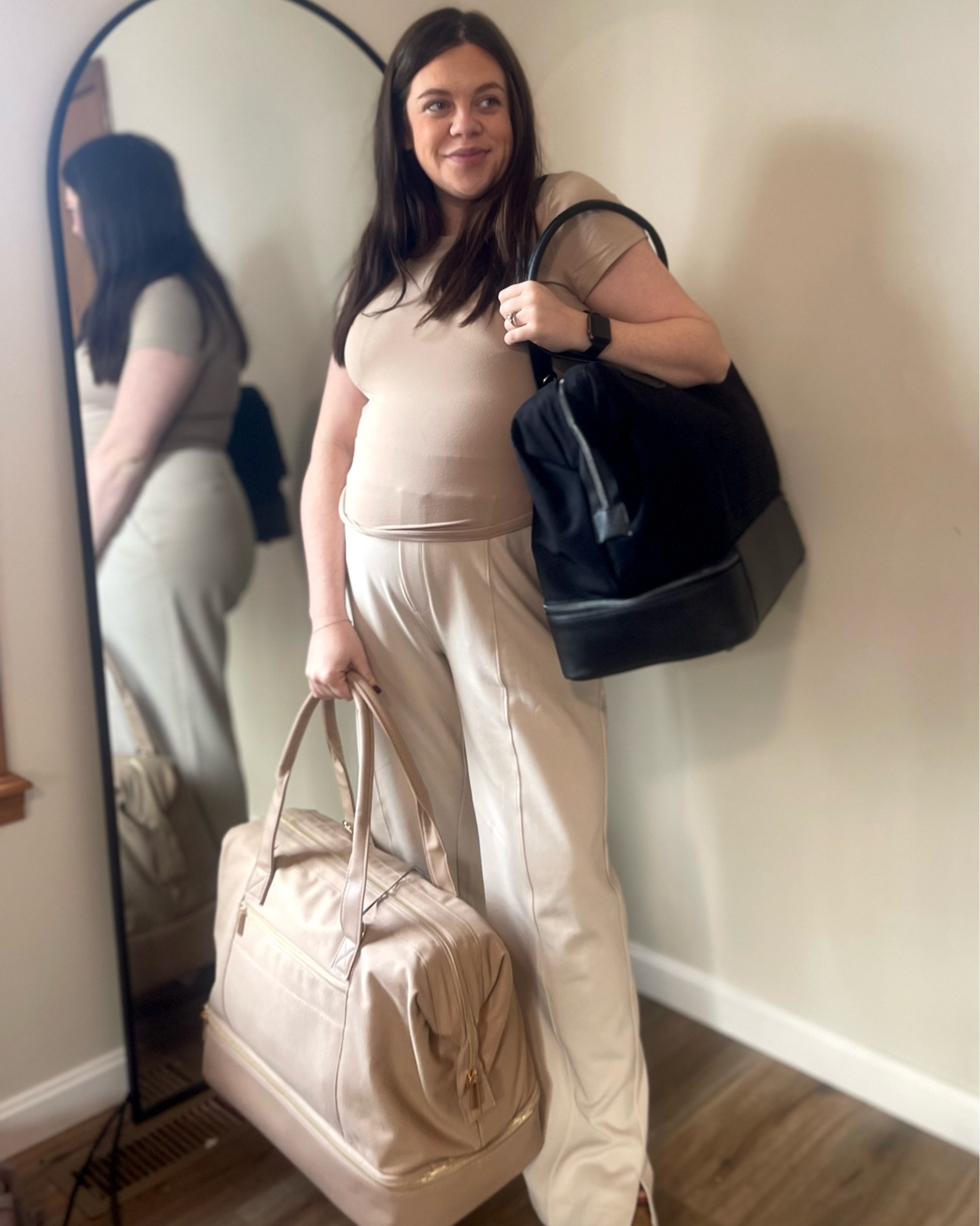 treated husband & i, to new bags! these will be perfect to pack for our hospital stay when baby boy makes his arrival! 

#LTKbump #LTKGiftGuide #LTKCyberWeek